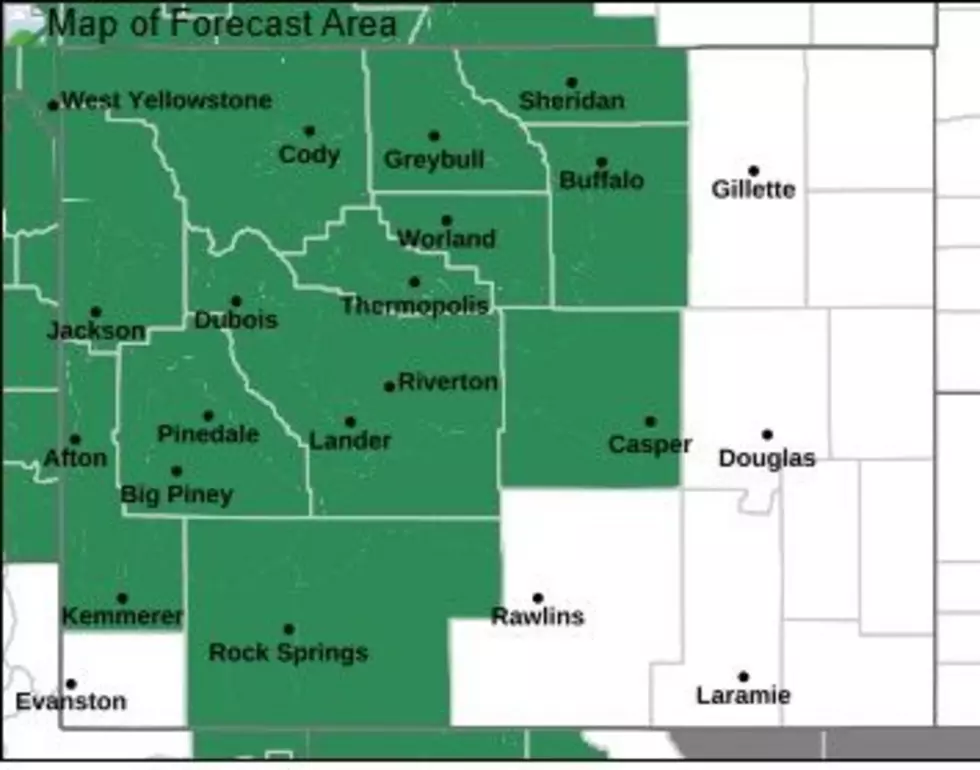 Flash Flood Map National Weather Service Wyoming