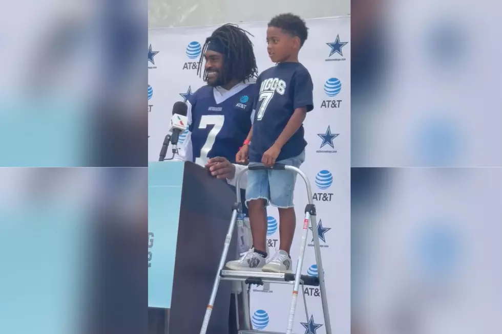 Video:Trevon Diggs&#8217; Son Steals The Show In The Most Adorable Way