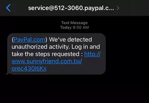 Beware: This PayPal Texting Scam Is Targeting Upstate New Yorkers