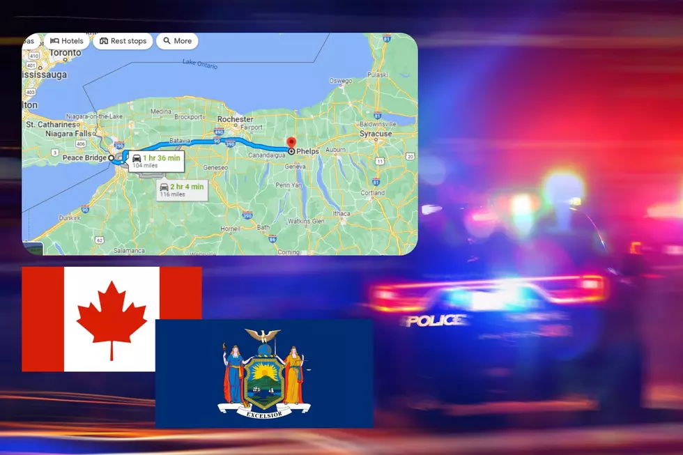 100+ Mile Police Chase Starts In Canada; Ends in Upstate New York