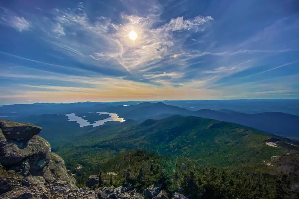 The Adirondack Mountains from a high peak
