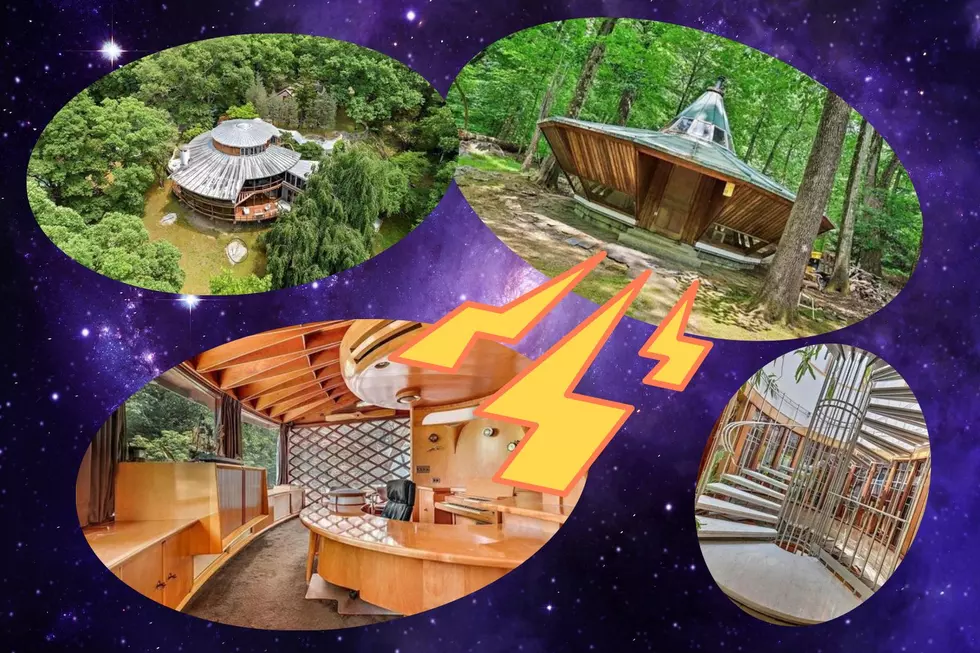 Comedy Legend's Hidden Upstate UFO Home Is A Mid-Century Dream
