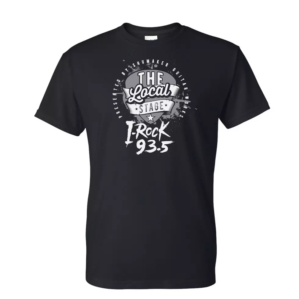 The I-Rock 93.5 Local Stage T-Shirts