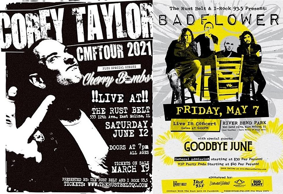 Le Claire &#8211; Let&#8217;s Rock The River with Tickets to Badflower &#038; CMFT