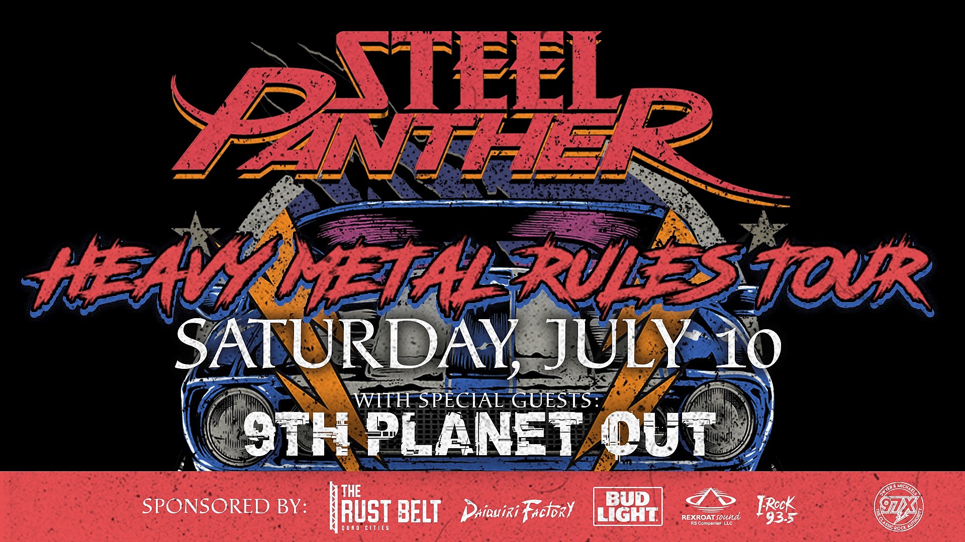 Heavy Metal Rules with Steel Panther in the Quad Cities image