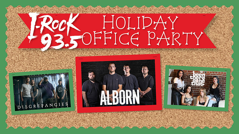 I-Rock 93.5 Holiday Office Party with Alborn, Discrepancies, BTDT