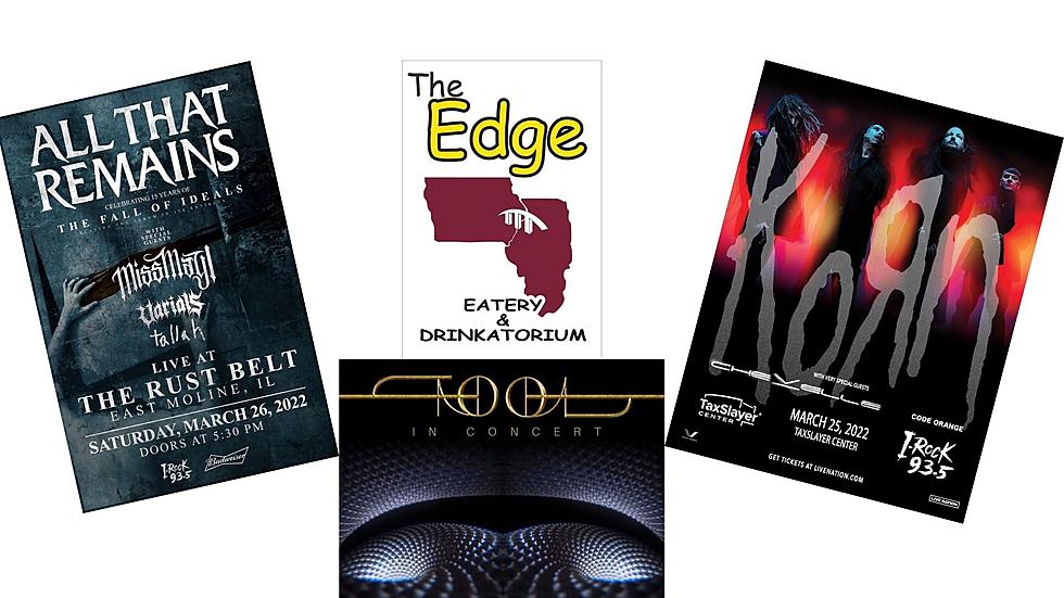 Win at The Edge:  Thirsty Thursday with Tool, Korn & ATR Tickets