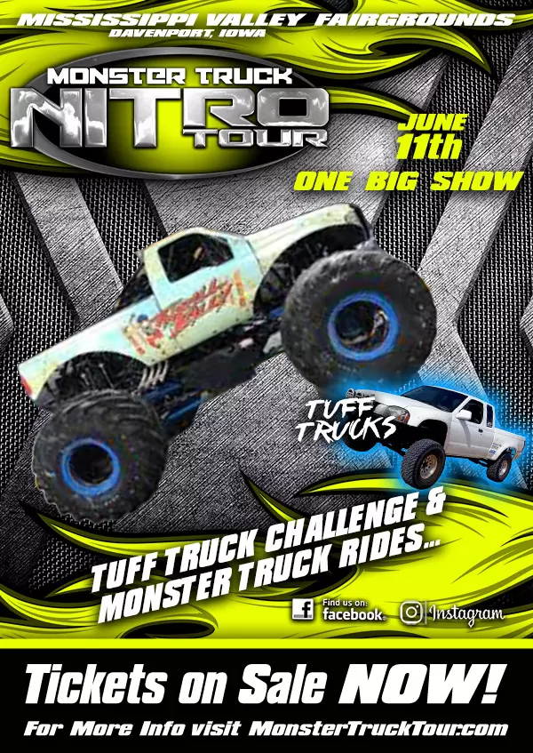 Monster Truck Nitro Tour Ticket Giveaway
