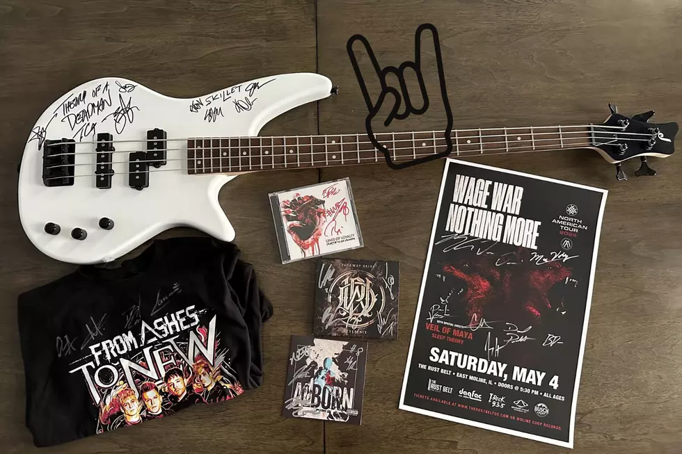 Win Exclusive Signed Merch All Week From I-Rock 93.5