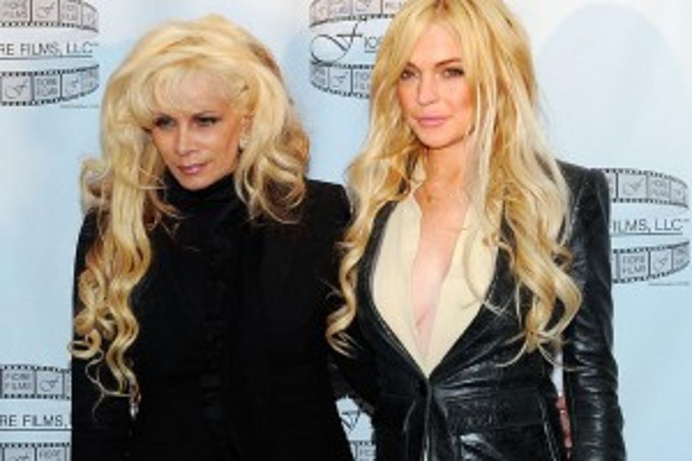 Lindsay Lohan Poses With Victoria Gotti, May Play Her in Movie