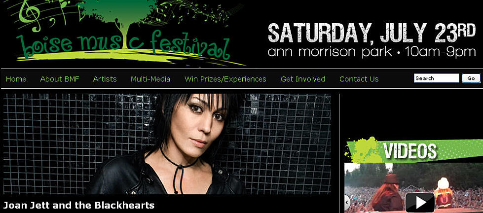 You In the VIP Tent During Joan Jett – It Could Happen!