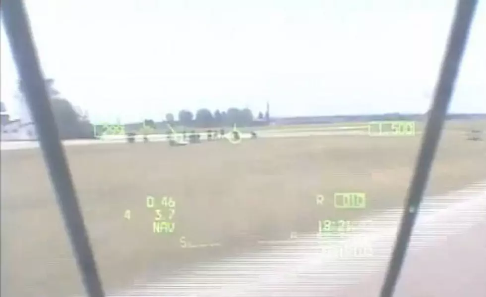 Holy Low Fly-By Seen From The Cockpit [VIDEO]