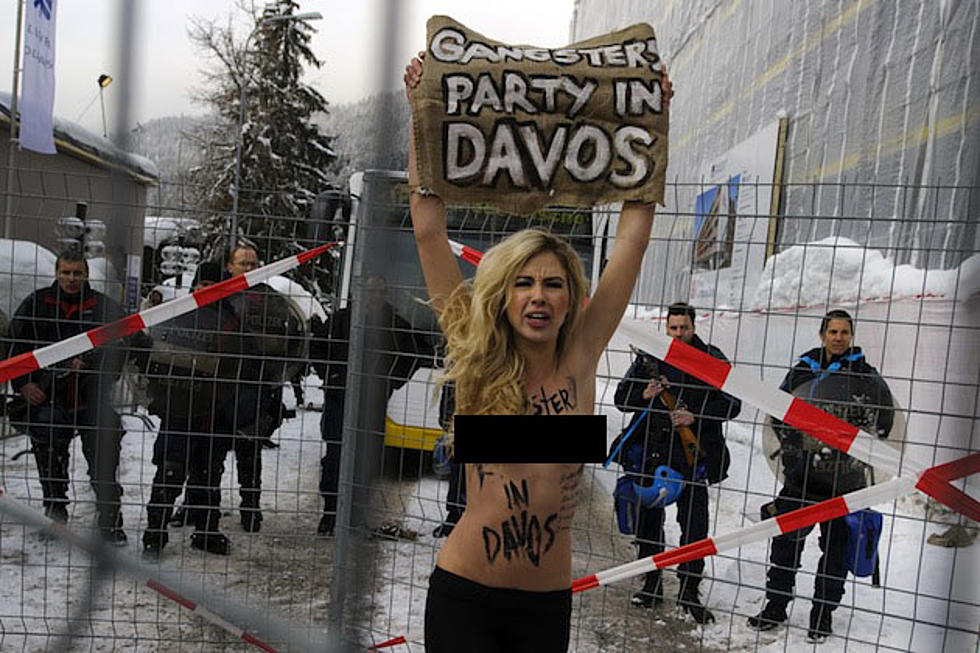 Ukranian Protestors Go Topless, Get Arrested, Look Good Doing It