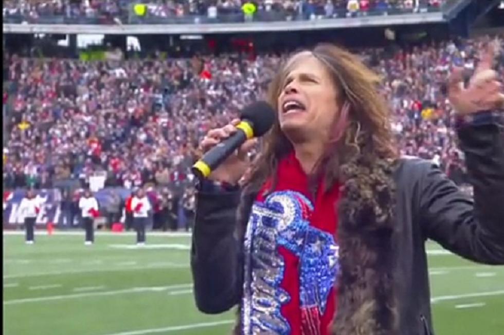 Steven Tyler’s National Anthem Performance Defended By Joe Perry and Comedian Bill Burr