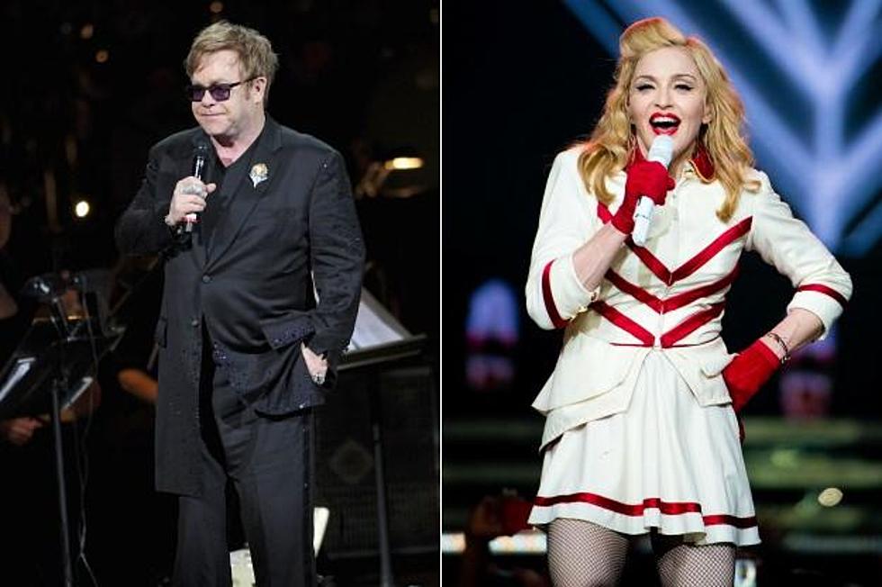 Elton John and Madonna Make Up