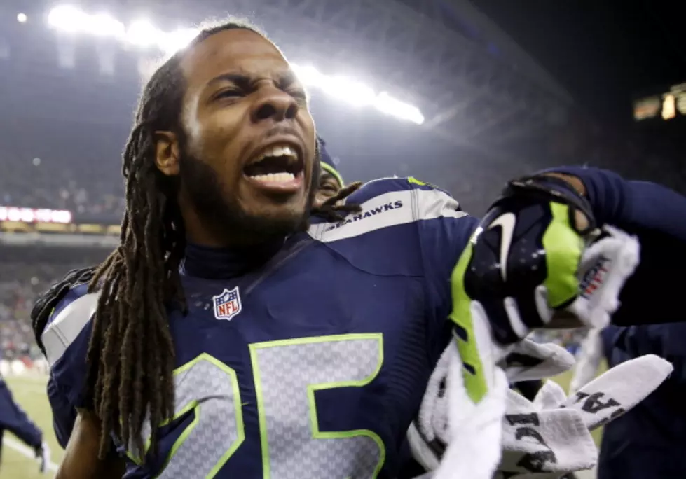Watch Richard Sherman Rant during Erin Andrews Interview [VIDEO]