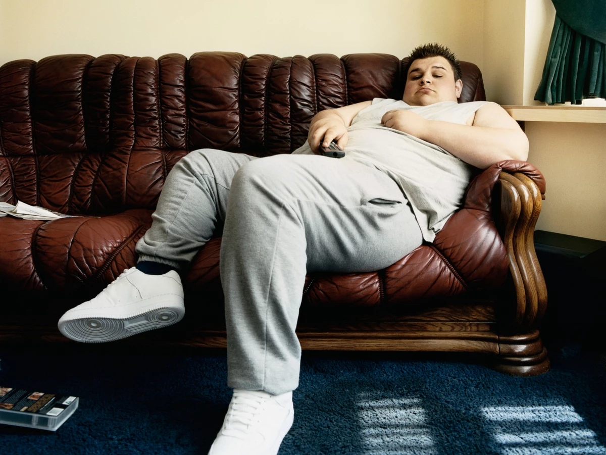 Толстый человек лежит. Жирный человек лежит на диване. Толстый мужчина на диване. Толстый человек сидит.