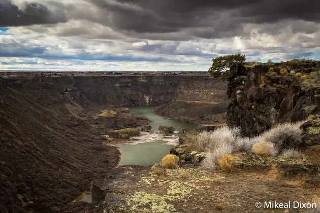 Amazing Pic Of Twin Falls From Other Side Of Canyon