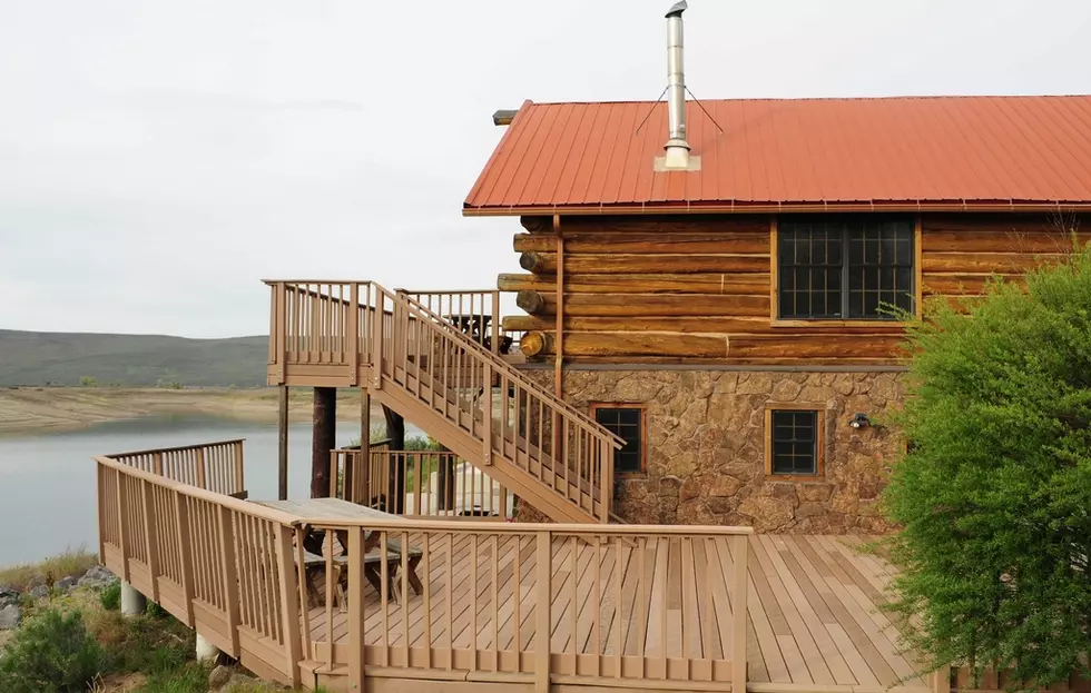 Anybody Interested In A Idaho Log Cabin With A Mountain View? (PHOTOS)