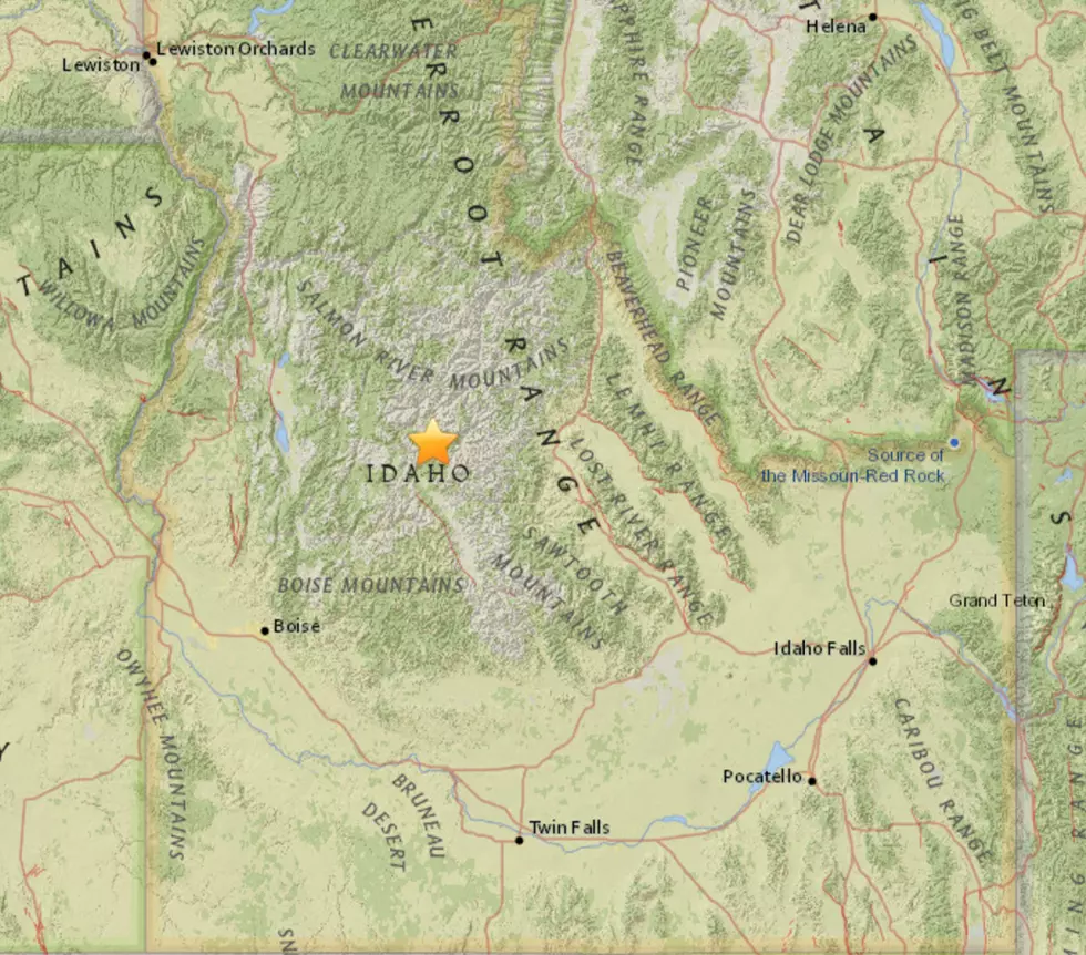 There Was A Small Earthquake In Idaho Wednesday Night
