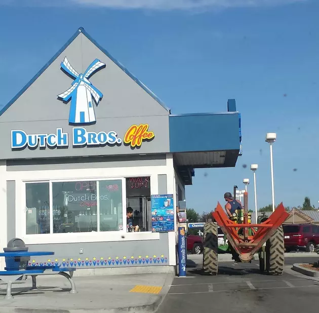 Did You See What Went Through The Dutch Bros Drive-Thru? (PHOTO)