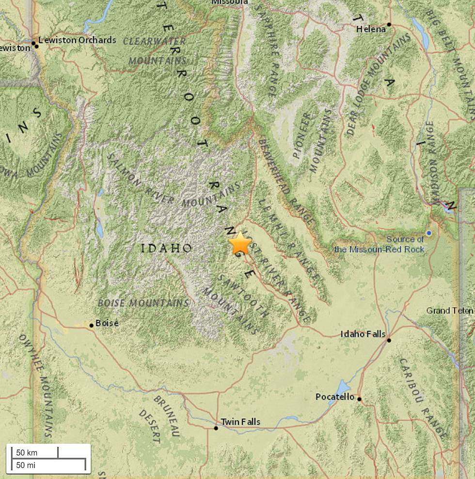 Here’s Another Tiny Earthquake In Idaho You Probably Didn’t Feel
