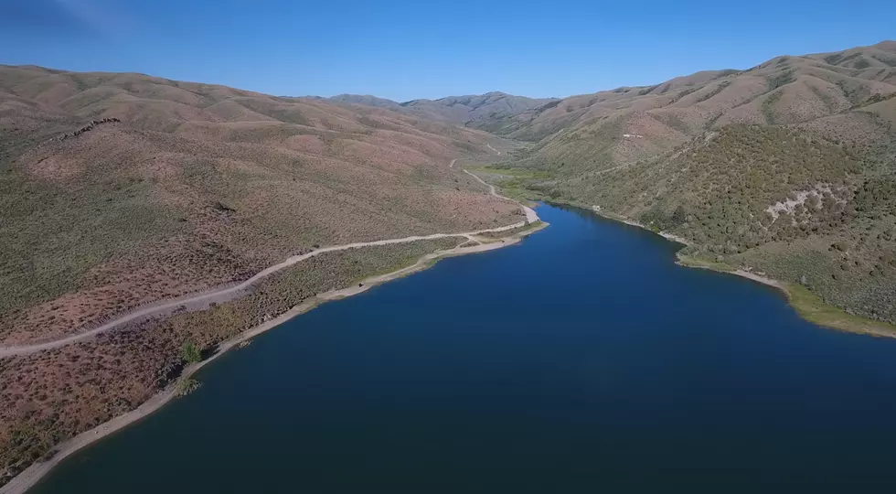 Fun With Drones At Idaho’s Sublett Reservoir