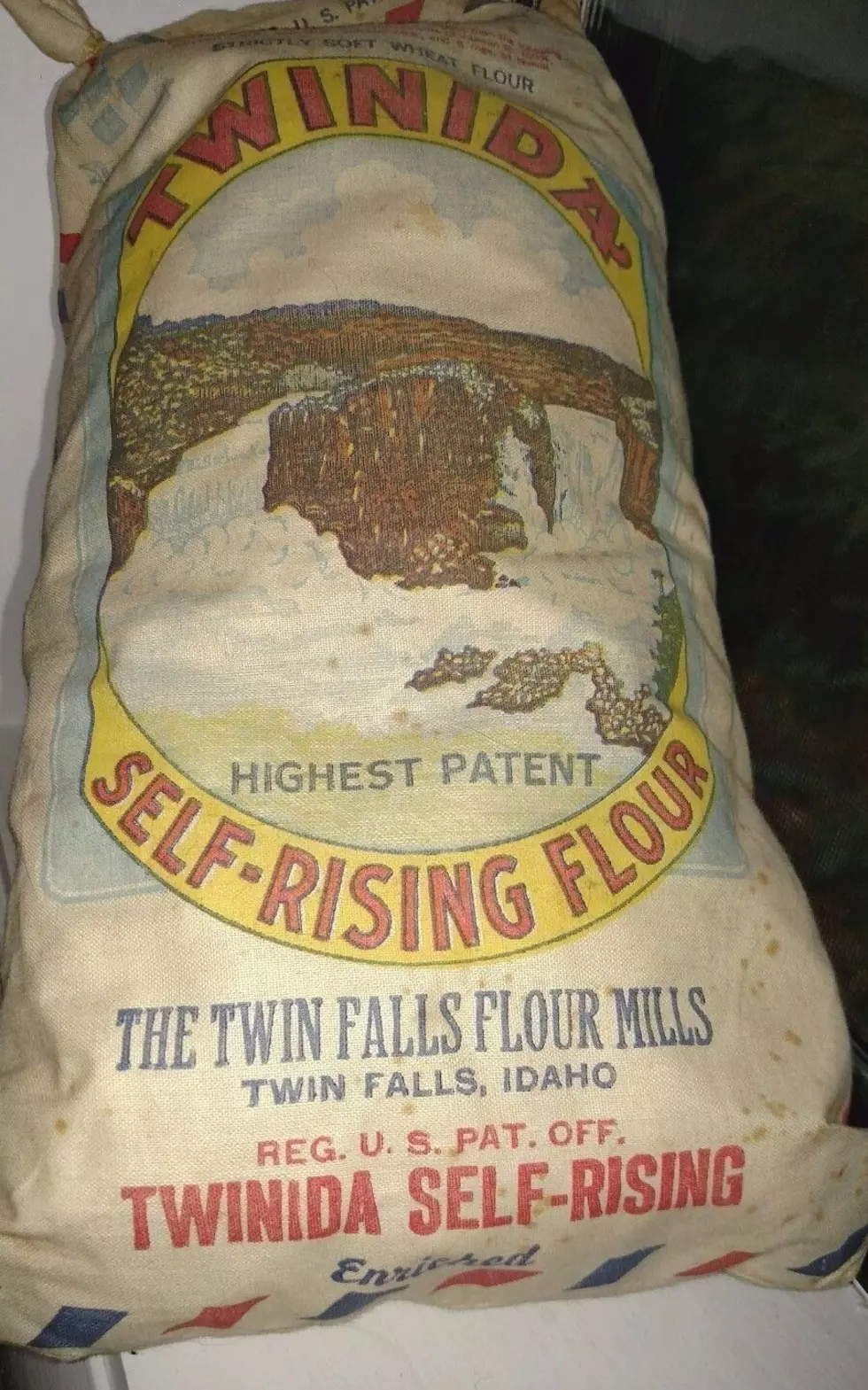 Check Out This Rare Twin Falls Flour Mills Bag I Found On Ebay