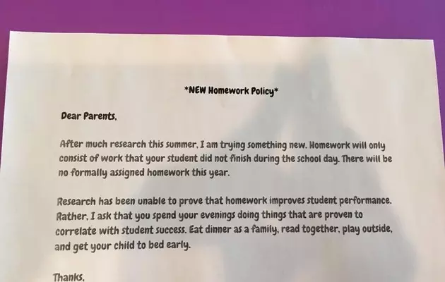 Teacher Creates Uproar With New Homework Policy &#8211; Should Magic Valley Schools Do It?