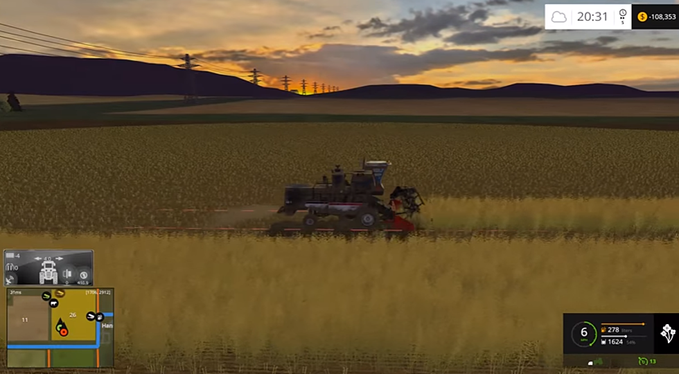 Gamers Are Now Pretending To Harvest Wheat In Idaho In A Video Game – Again