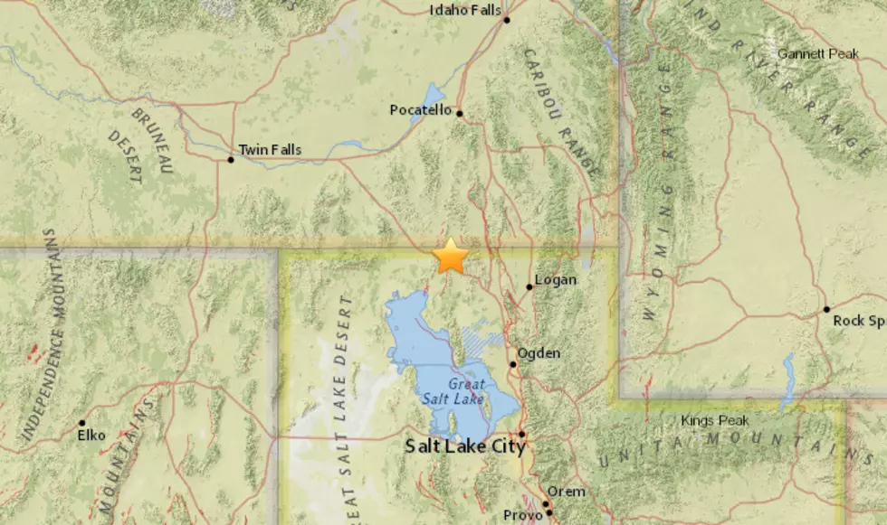 Small Earthquake Recorded On The Idaho/Utah Border