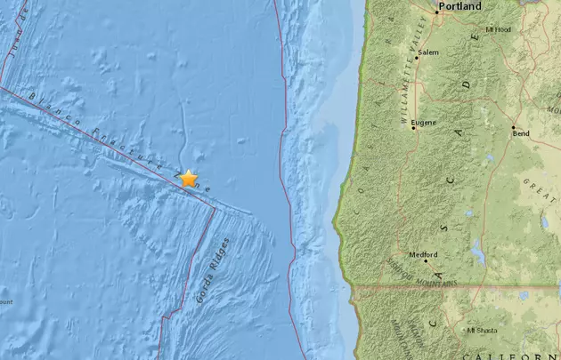 2 Strong Quakes Off The Coast of Oregon Sunday