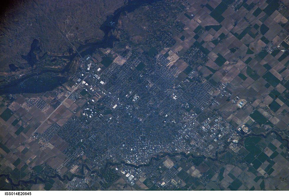 NASA Releases Space Pictures of Twin Falls As It Was 10 Years Ago