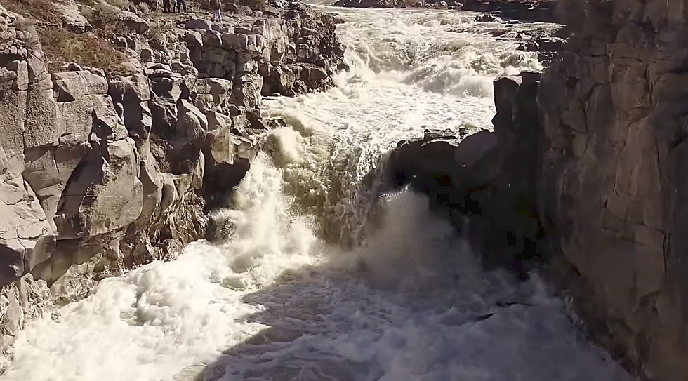 Cauldron Linn is Roaring Thanks to the Flood Waters (WATCH)