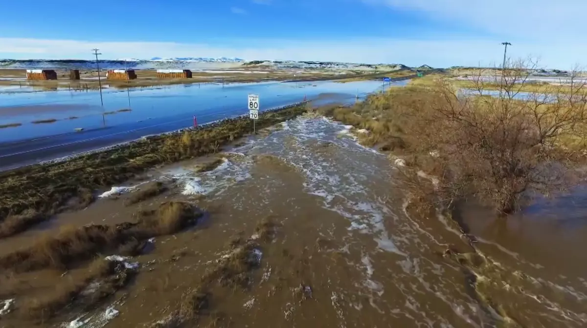 New Drone Footage of Raft River Flooding is Staggering (WATCH)