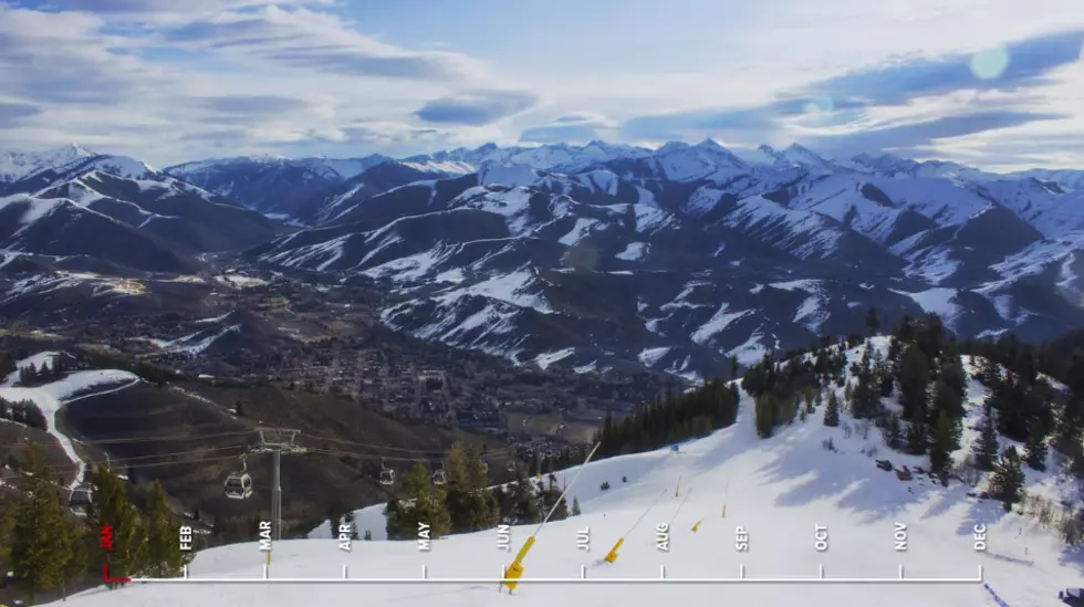 Watch a Year Go By in Sun Valley in Just 48 Seconds