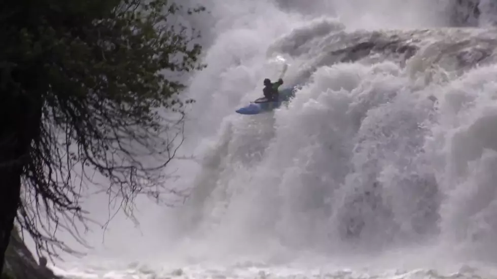 Watch Insane Video of Extreme Kayaking Down Lower Mesa Falls