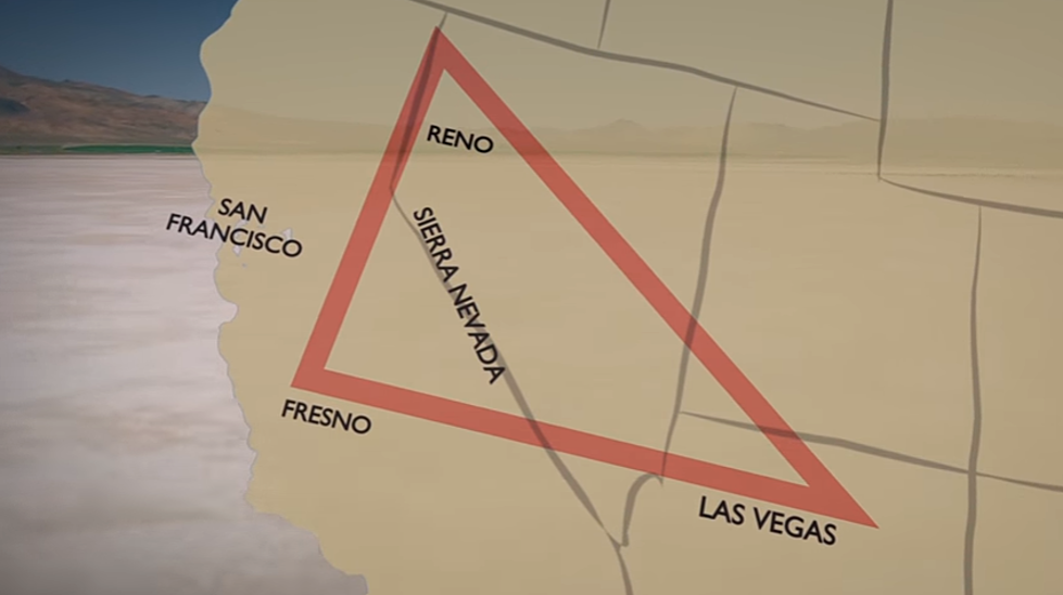 Some Believe People Are Disappearing into a Nevada Triangle (WATCH)
