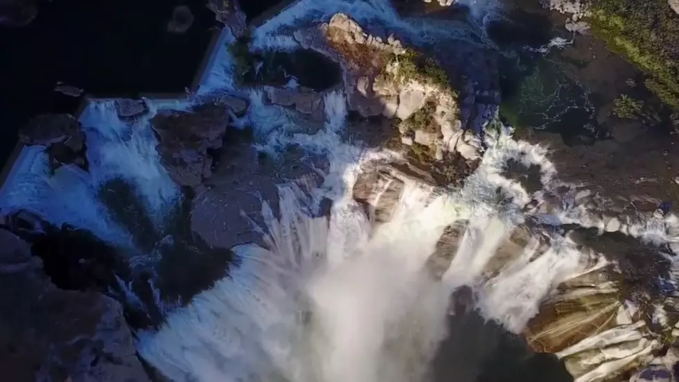New Drone Video Shows How Much Water Shoshone Falls Has Now (WATCH)