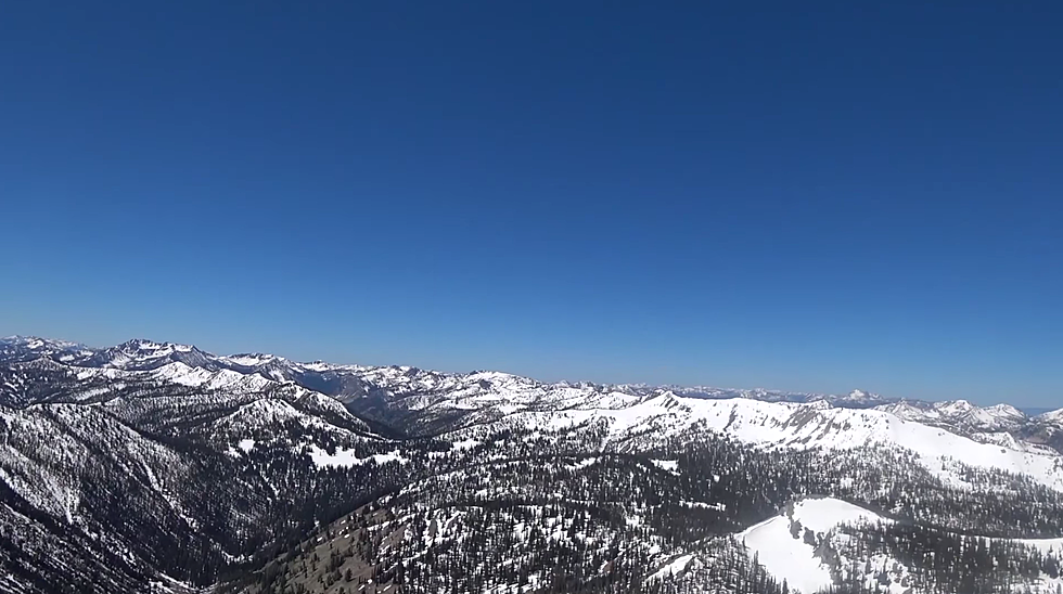 New Drone Video Shows How Much Snow is STILL on Idaho Mountains