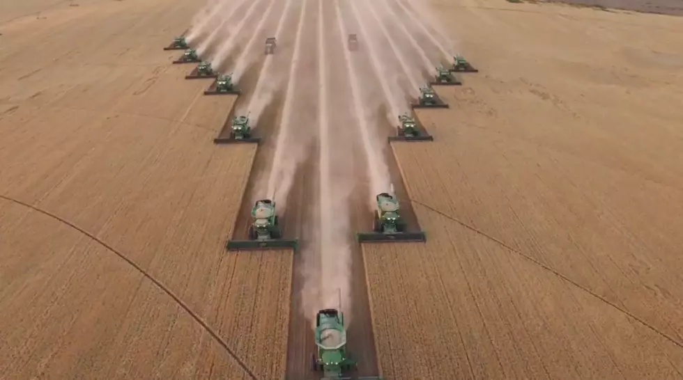 Nobody Shoots Better Drone Videos of Grain Harvests Than Idaho (WATCH)