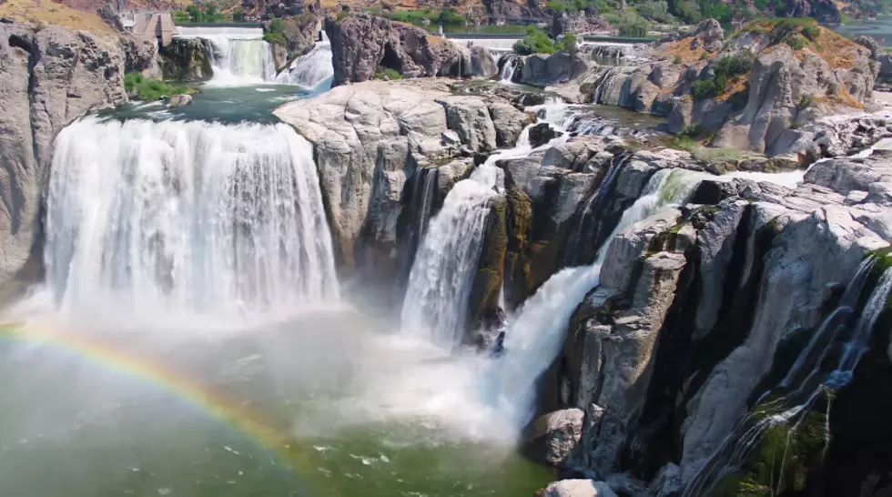 New Drone Video Captures Staggering Beauty of Shoshone Falls (WATCH)