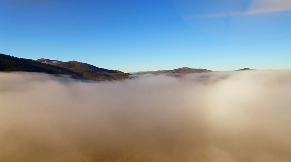 Relax and Watch Stanley, Idaho Wake Up Under a Beautiful Fog Blanket