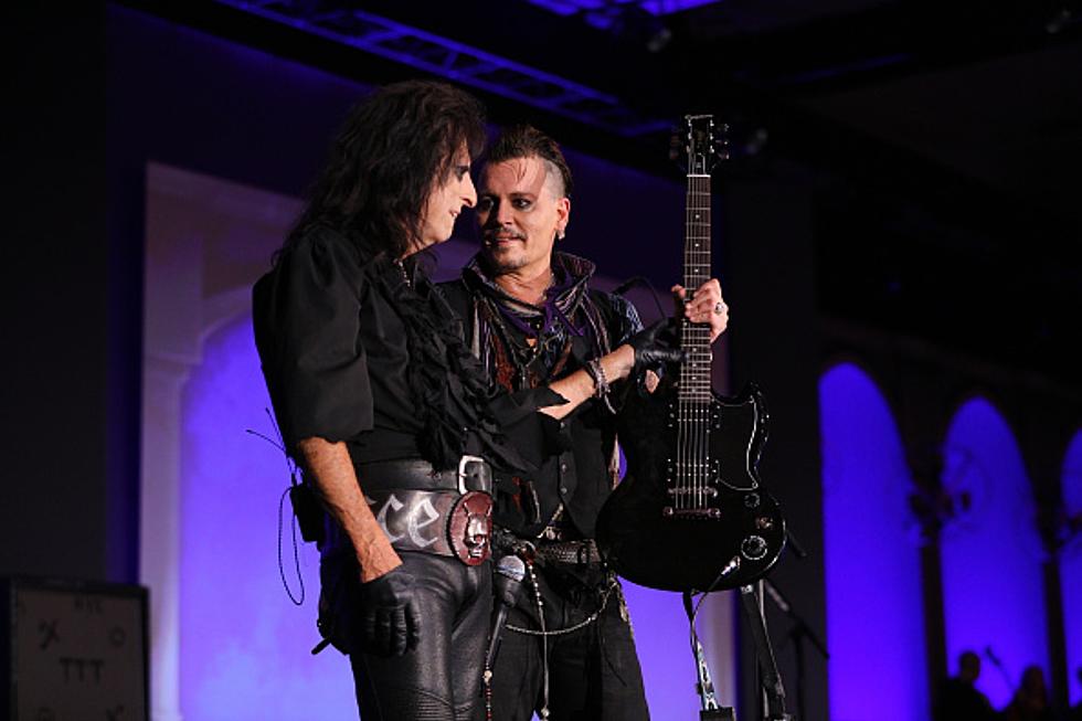 Johnny Depp, Alice Cooper And Hollywood Vampires Playing Vegas