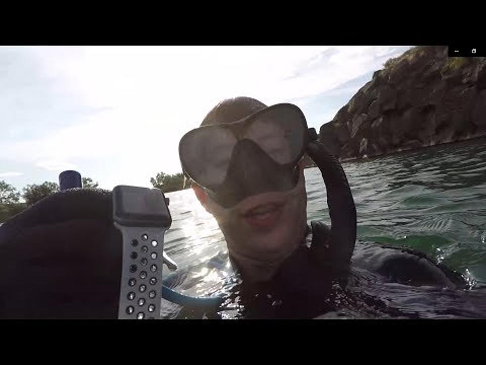 This Dierkes Lake Diver Might Have Found Your Apple Watch