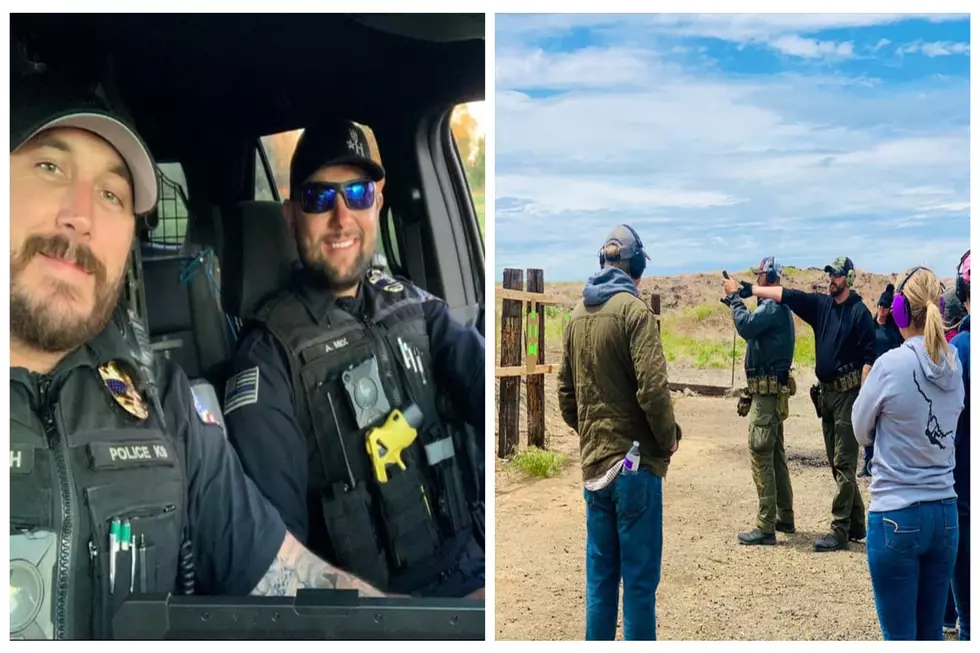 Meet &#8216;Two Fat Cops'; Shoshone Officers Host Public Arms Classes