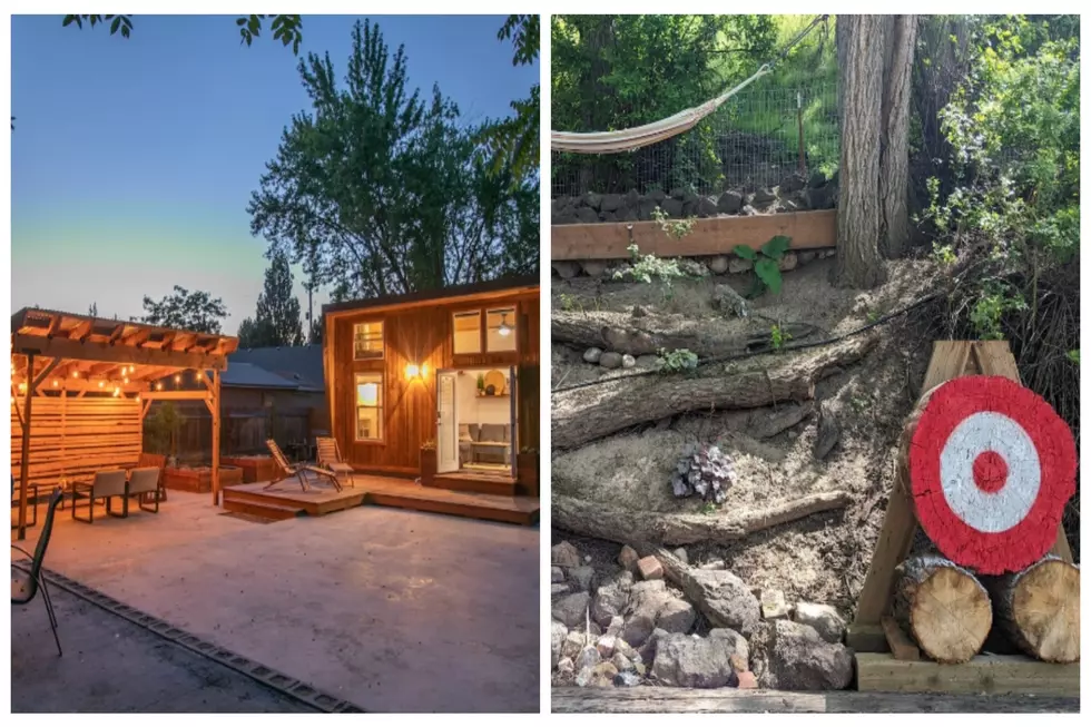 Tiny Boise Airbnb Offers Axe Throwing, Wi-Fi &#038; Outdoor Movies