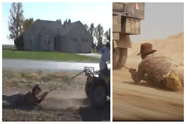VIDEO: Idaho Kid Drags Friend From ATV To Recreate Movie Scene