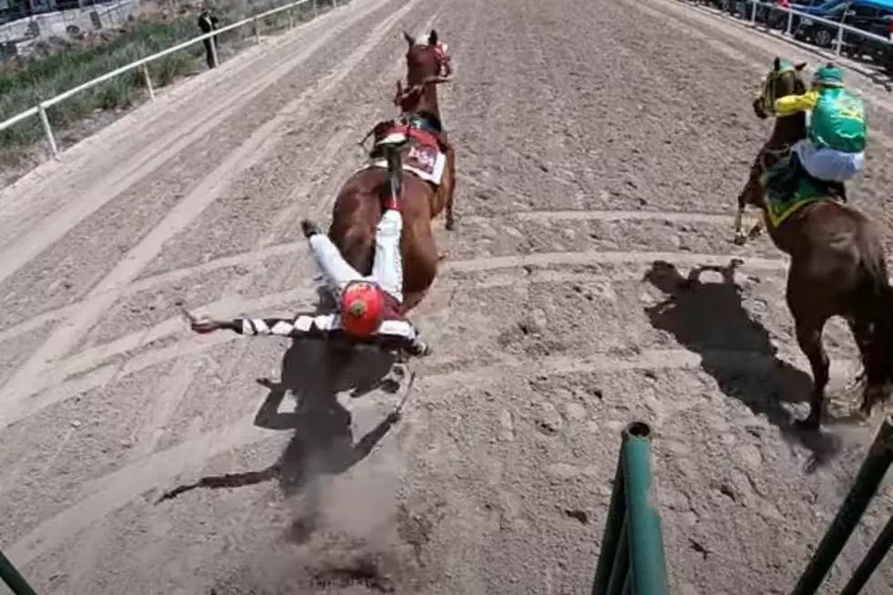Watch: Idaho Jockey Spills Hard; Gets Lesson In Race Preparedness