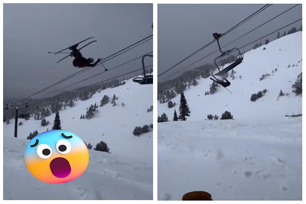 WATCH: Idaho Skier Gets Massive Air; Collides With Lift Bench